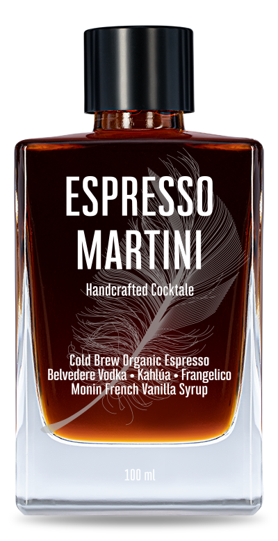 Espresso Martini Vodka Kaffee Coldbrew Bottled Cocktail