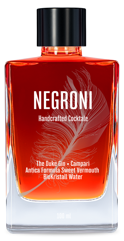 Negroni Gin Campari Wermut Bottled Cocktail