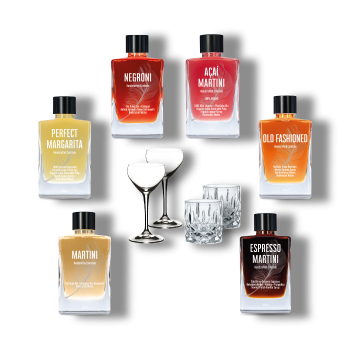 Cocktale • Ensemble Souverän 4 Glaeser • Premium bottled Cocktails